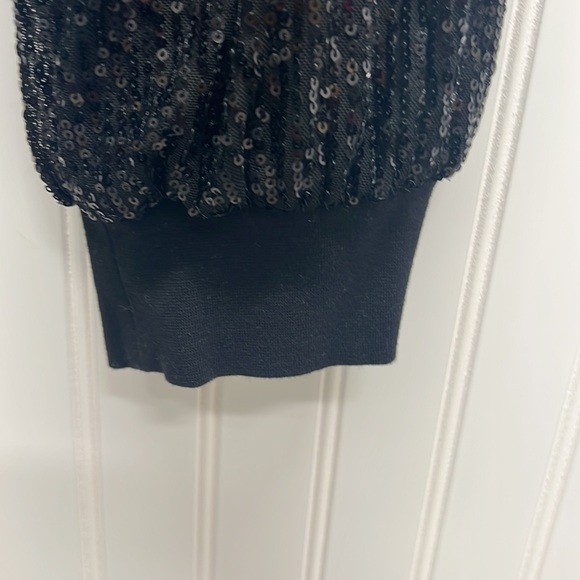 INC International‎ Concepts Black Sequin Cargo Joggers Sz XL - Picture 4 of 7